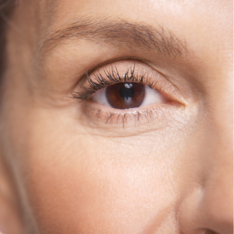 woman's eyes